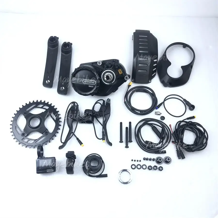 Bafang M600 48V 500W Средний диск ручной Электрический миксер для теста фара электровелосипеда в Conversion Kit мощный центральный е-байка двигателя Новые