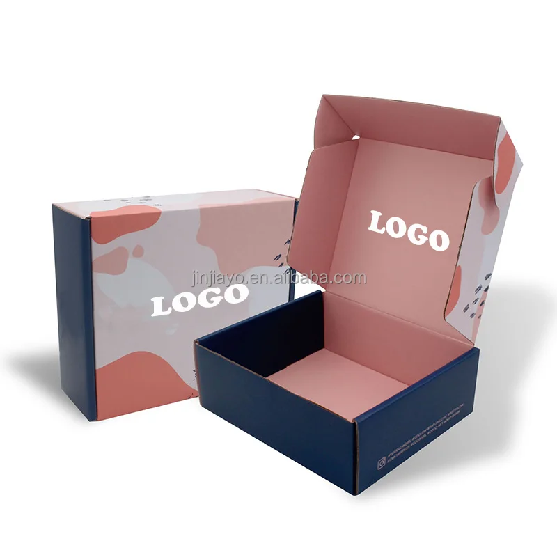 Wholesale Low Price Paper Packaging For Small Business Eco Friendly Packaging Custom Mailer Shipping Box Colorful Corrugated Box