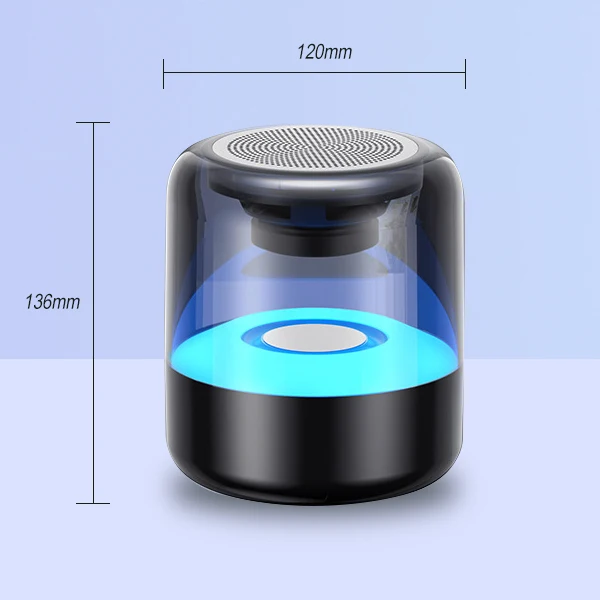 2022 New Hot Selling Blue tooth Nozzle RC-Z5 Wireless Speaker 3D Sound Tweeter LED Light 30W Speaker