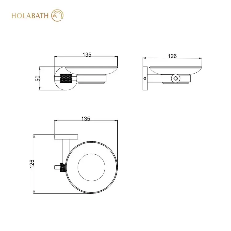 Wholesale Nordic Home Bathroom Tool Soap Dish Storage Organizer