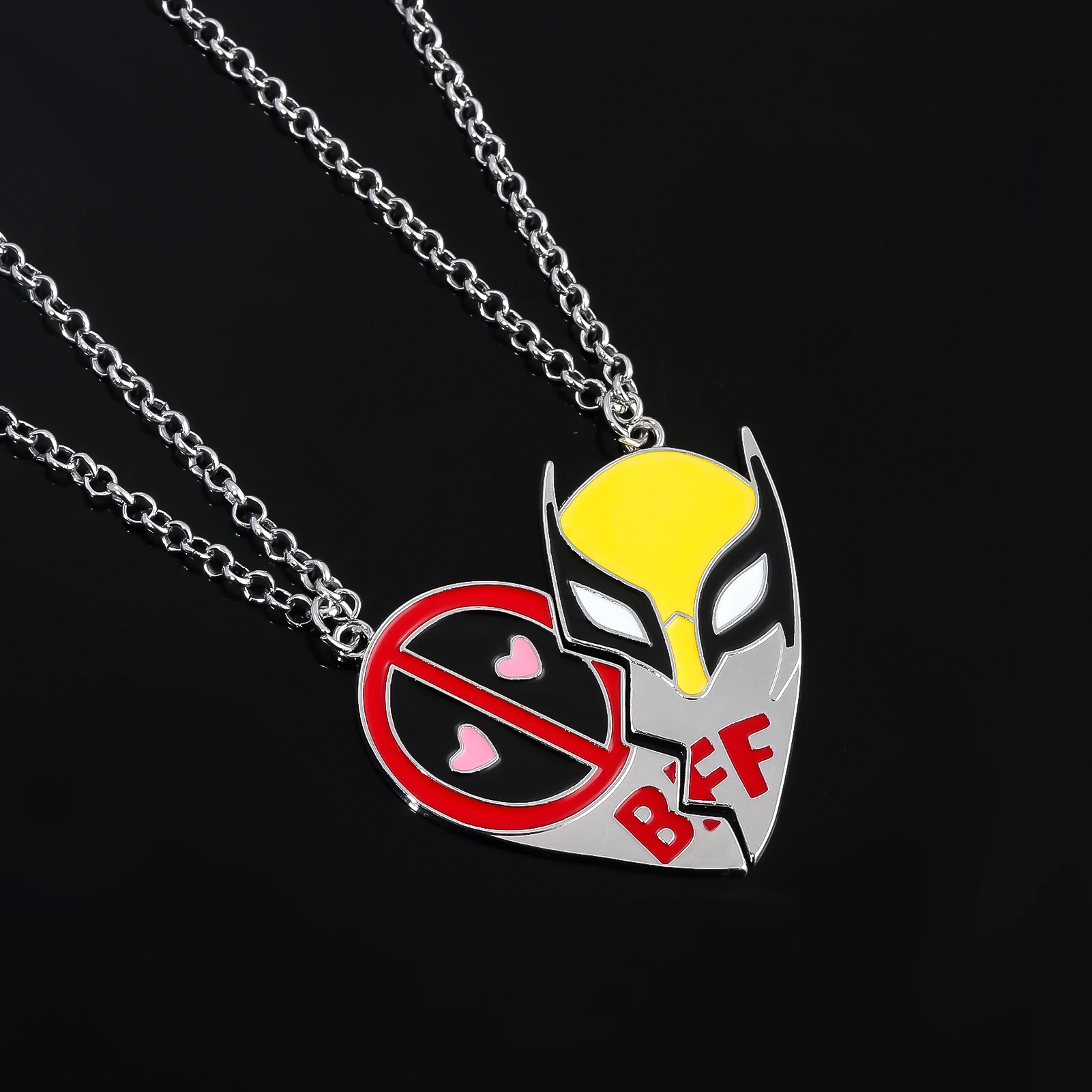 2024 Deadpool & Wolverine 3 James Ryan Reynolds Necklace Pendant Choker Jewelry Wolverine 3 Necklace