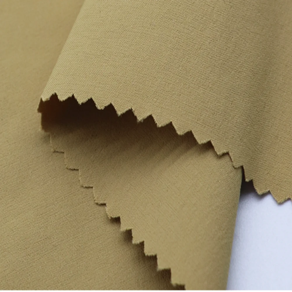 Nylon Full Matte Warp Elastic Taslon Stretch Waterproof Beach Pants Plain Twill TPU bonding Fabric.