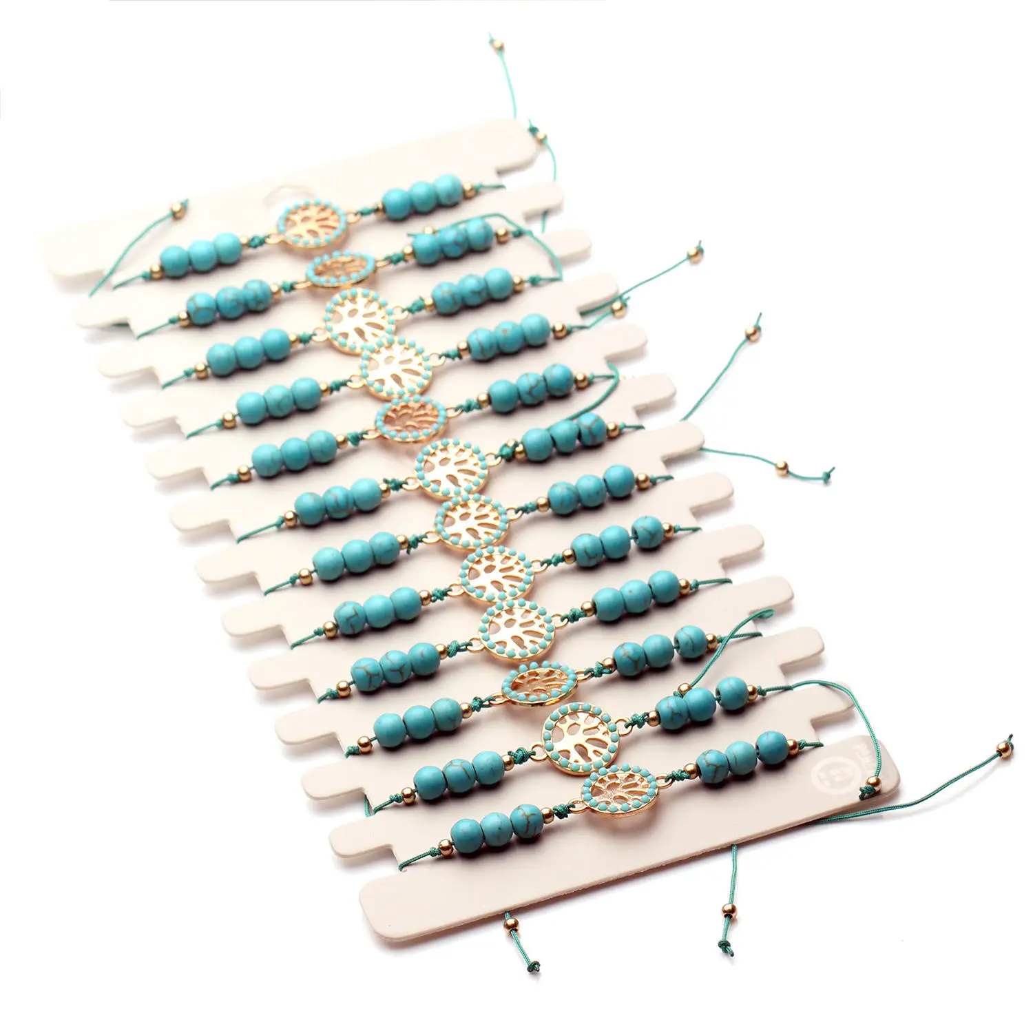 2024 Hot Sell Girl Bracelet Jewelry Sets Sea Shell Beads Elastic Bangle Crystal Beach Gifts Jewelry