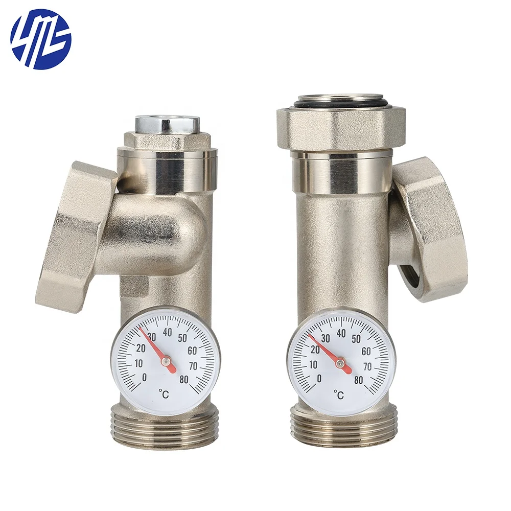 Floor Heating Water Mixing System Compact Thermostatic Mixing Control Set
