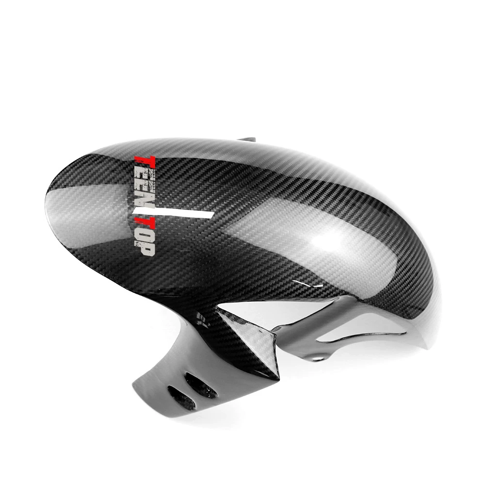  Twill Carbon Fiber Front Fender For Yamaha R1 R1M 2009-2017 Mudguard FZ-10 MT-10 2015-2017 R6 2017+ Wheel Guard Cover