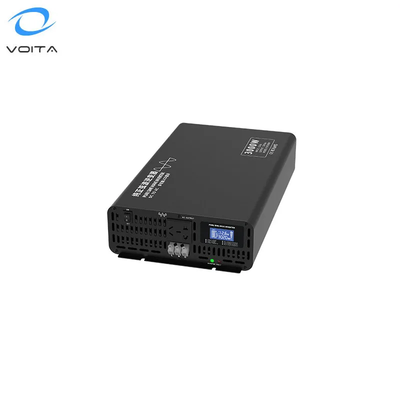 Высокое качество, рыночная розетка, 120 В, 60 Гц, 3000 Вт, инвертор мощности UPS с зарядным режимом, инвертор мощности