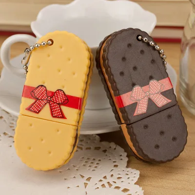 Оптовая продажа, креативная пластиковая ручка в форме печенья, рекламный подарок