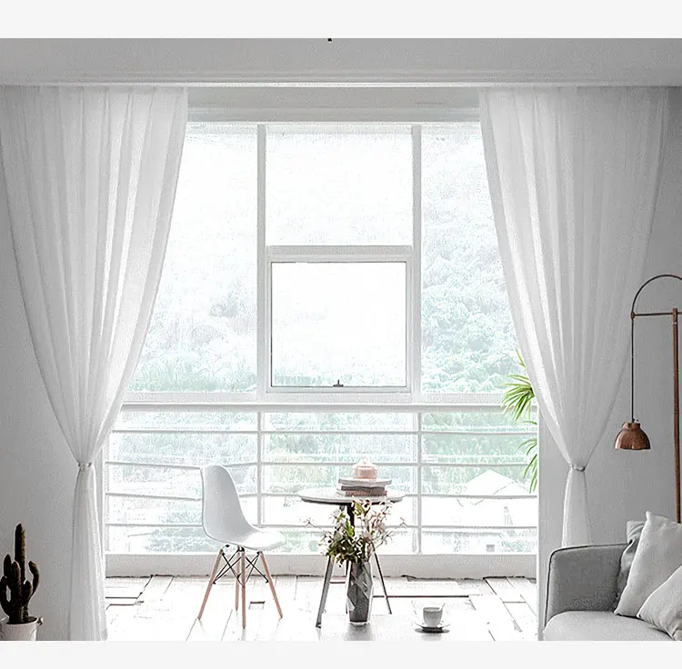 Beautiful Designs Home Hotel Automatic Clear Electric Blackout Blinds Shower Curtain Channel Corner Window Curtains