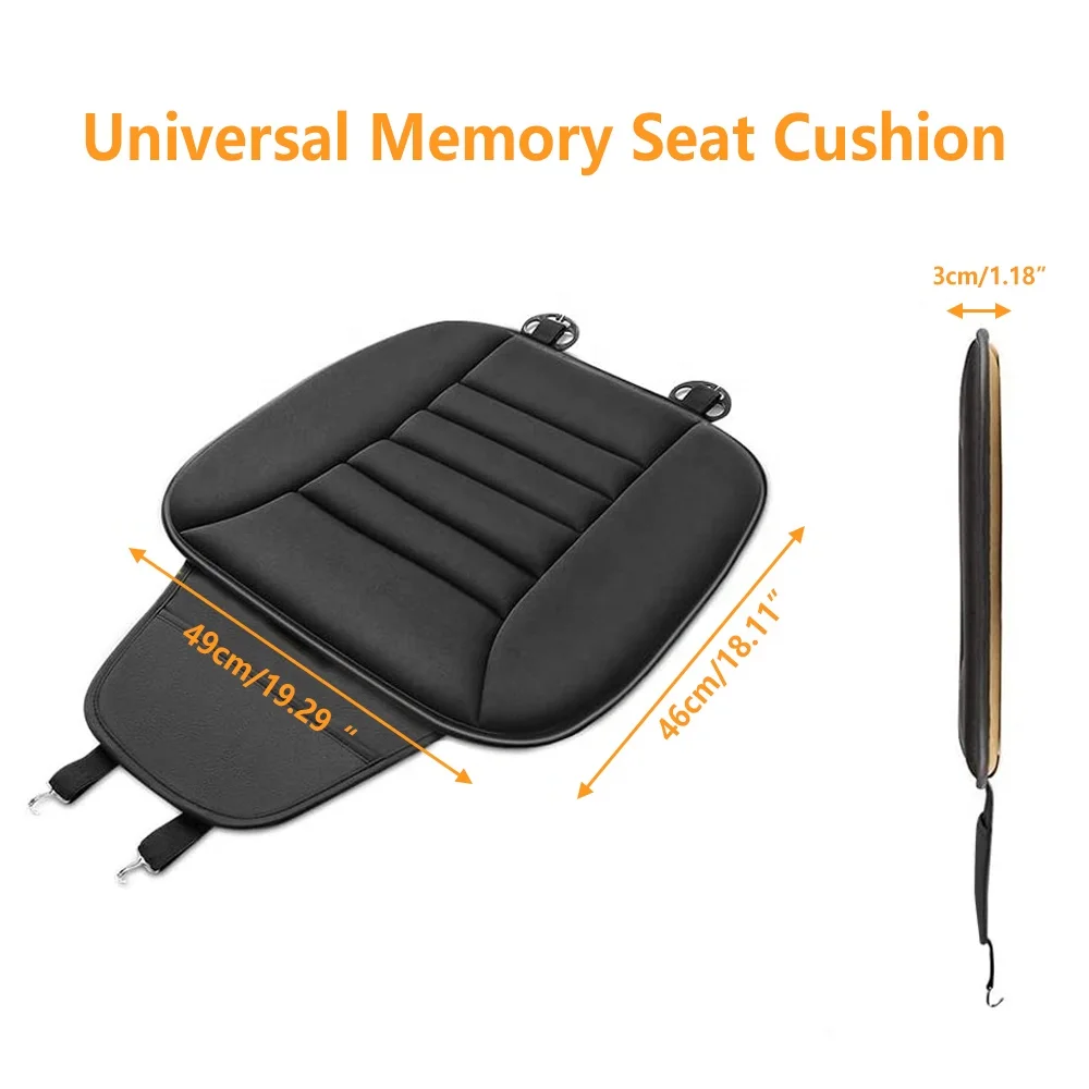 Marcan Factory Sale Driver Seat Cover Memory Foam Car Seat Cushion Pad Seat Protector