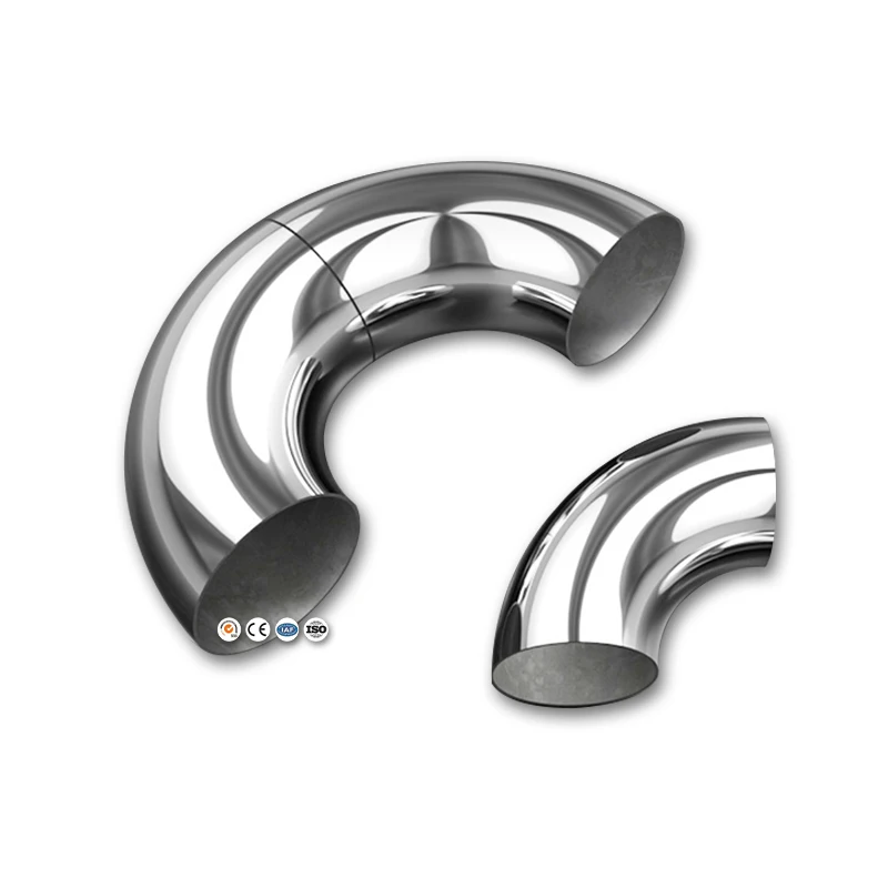 Высокое качество Анальная сварная локоть Inox трубы фитинг SUS 45/90 градусов 3A DIN зеркальная отделка 304 316 из нержавеющей стали