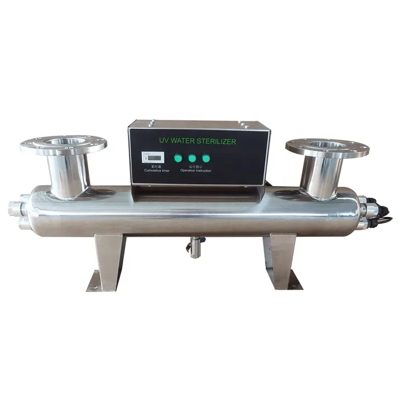 5 м 3/ч 40 кВт SS304 УФ системы очистки воды УФ-свет для системы очистки воды