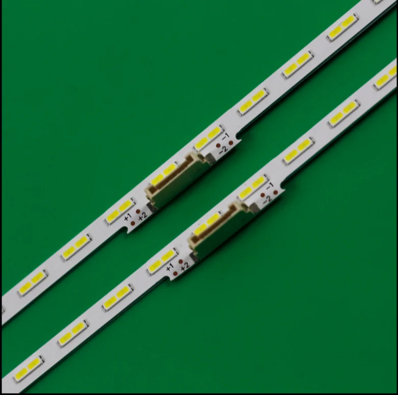 Светодиоды Tiras 2*60 дюймов 60AU8K BN96-52596A ES60SV8FPKWA56 56 светодиодов 3 В 661 мм световая панель 60AU8000 подсветка телевизора