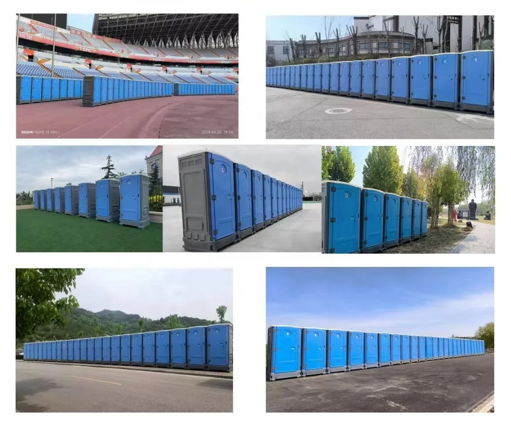 Custom Factory Direct Modern Portable Toilet Ports Potty Outdoor Mobile Portable Bathroom Restroom Trailer Detachable