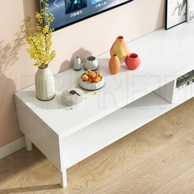 Rustic Wooden TV Stand with Spacious Storage Cabinet for Stylish and Organized Living Room Entertainment