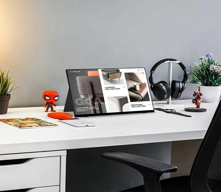 Ehomwei 13.3 and 15.6 inch Portable Monitor - OLED Touch Monitor dual Touch Screen 4K Original oled screen portable monitor