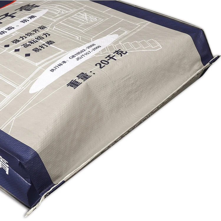 
Moisture-proof recycled tile adhesive putty pp woven packing bag 