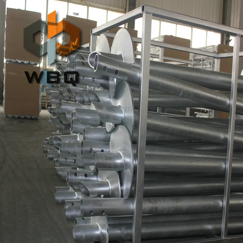 New Design Silver Helical Screw for the Construction of Soft Foundation