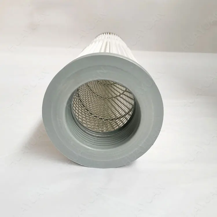 Air Filter Dust Collection Industrial Cartridge Polyester PTFE Pleated Paper Stainless Frame Customized Air Filter