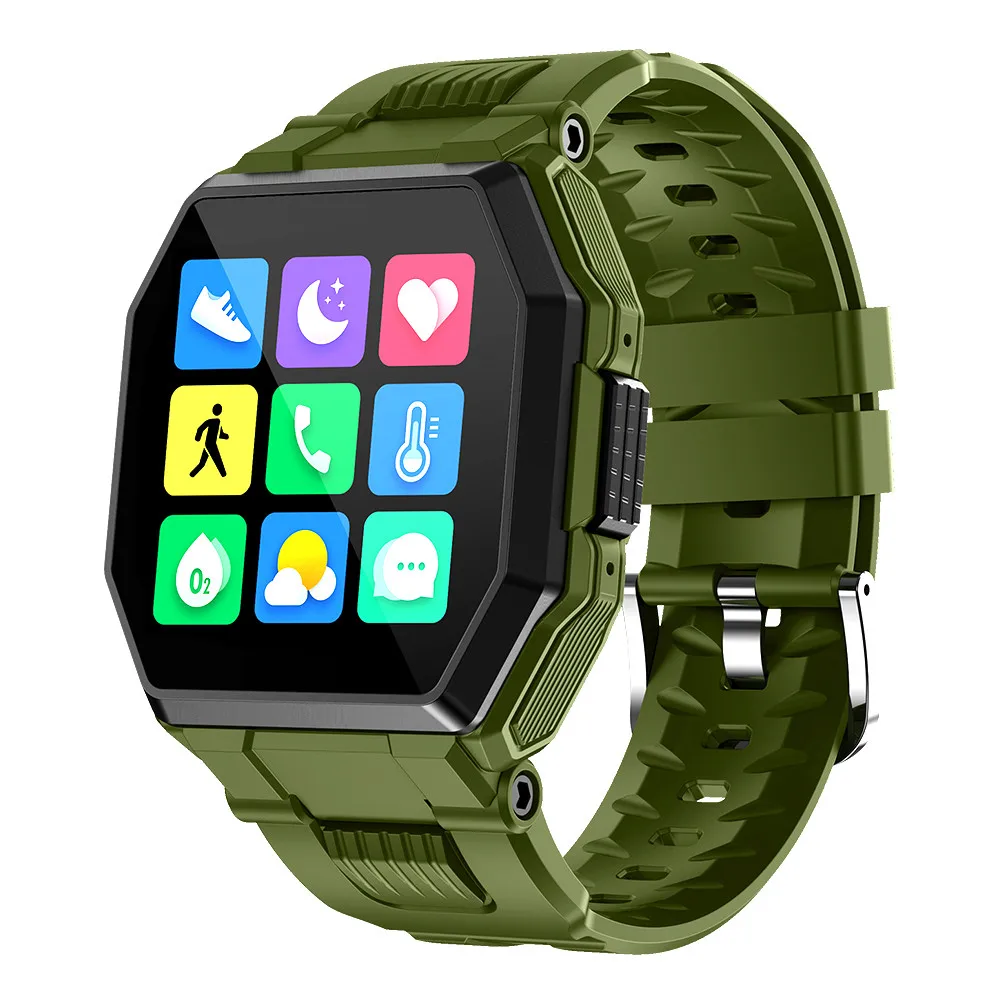 2021 new design Wholesale S9 Smart Watch bluetooth Call Heart Rate Blood Pressure Monitor IP67 Waterproof Touch Screen