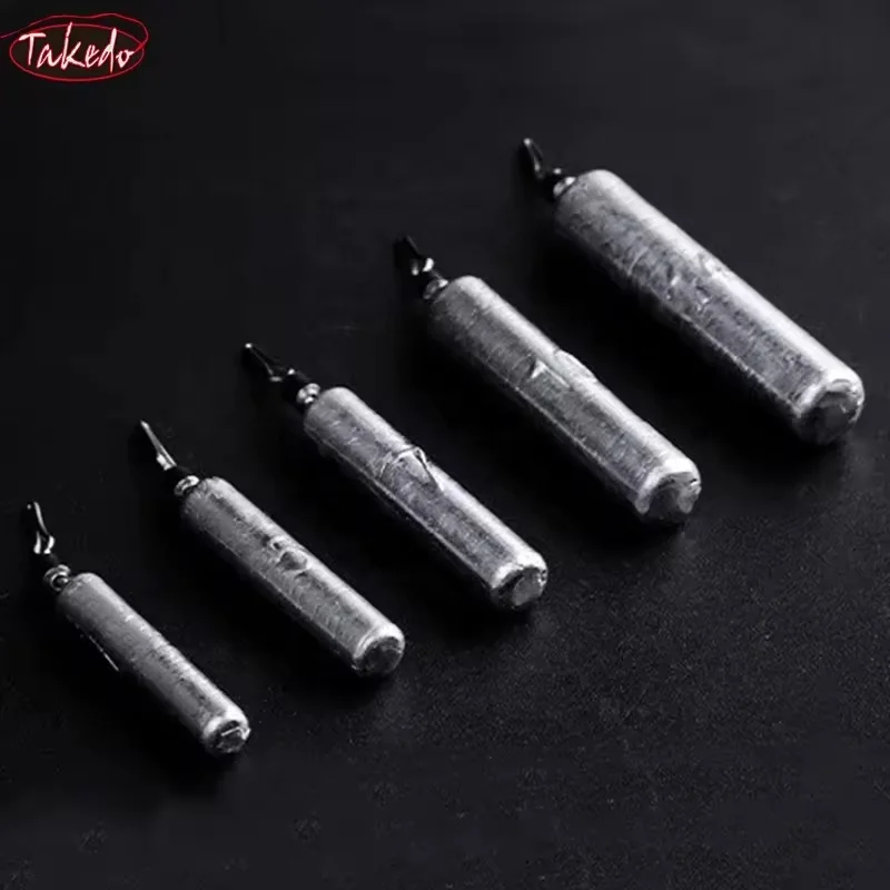 TAKEDO FD01 Fishing Lead Sinkers Weights 2.5g -20g Drop Shot Weights Freshwater Droplets Sinker Fishing Accessories For Bass