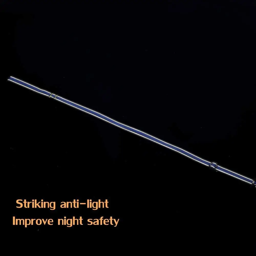 Strong Dog Nylon Rope Leash With Comfortable Padded Handle Highly Reflective Threads Dog Leashes