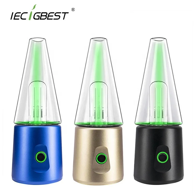 
2021 Large Portable Dab Rig 4000mAh TOBOR Smart Hand-held Portable e-Rig Glass Water Bubbler Wax Shatter Dab Rig 