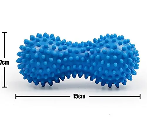Peanut PVC Yoga Supplies with Thorns Workout Massage Hand Ball Fitness Inflated Air Bag body