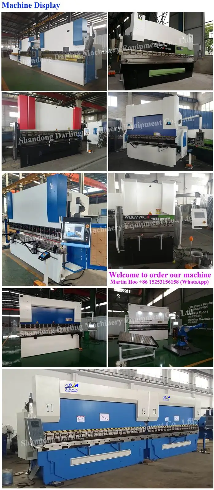yangli press brake