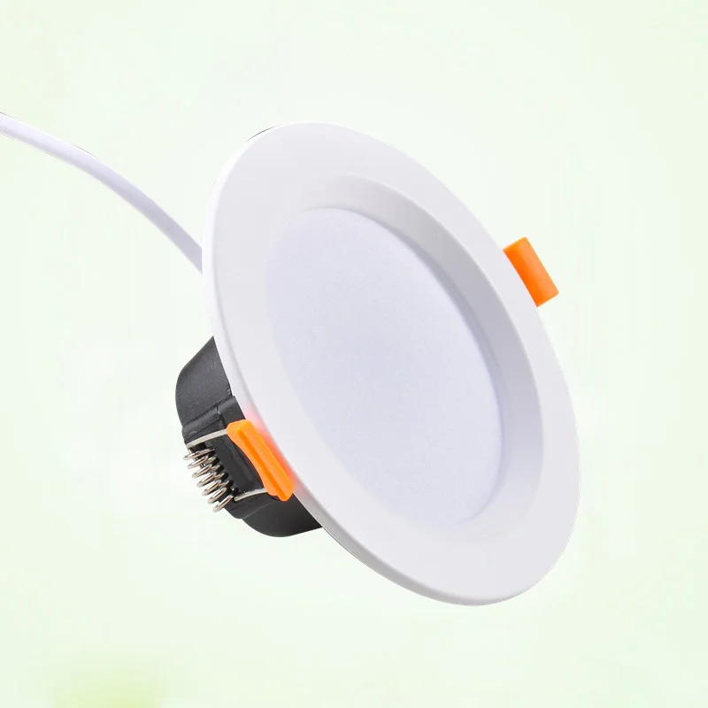 LED Downlights Aluminum housing indoor led recessed down light housing 3w led downlight ip44