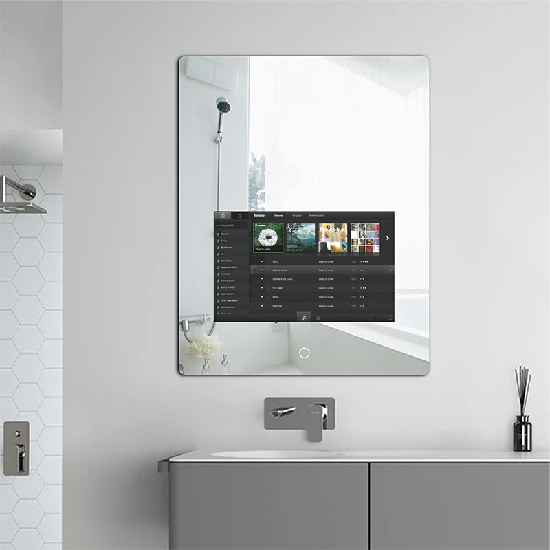 Top Sale Mirror Intelligent Full Hd Vanity Android Tv Mirror