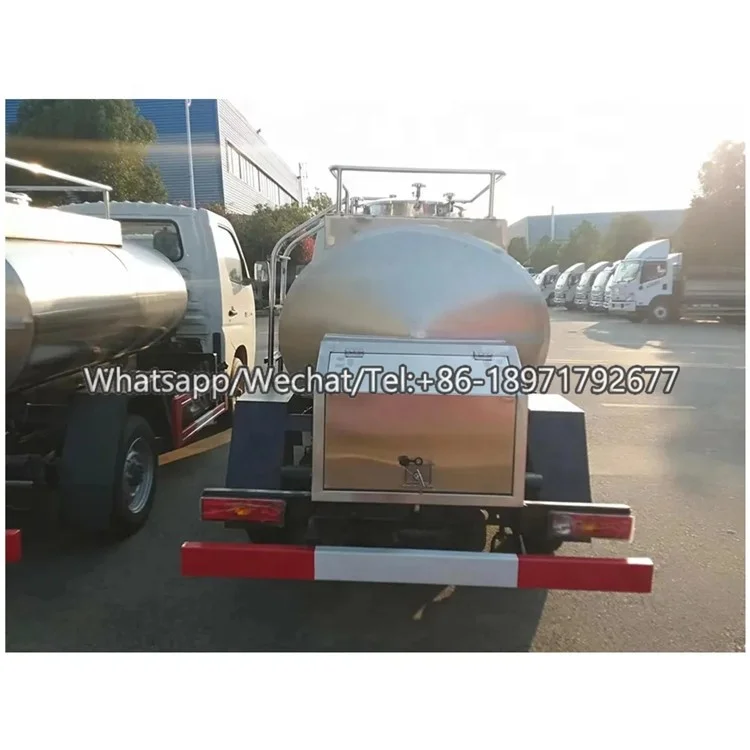 Foton небольшой грузовик для перевозки свежего молока из нержавеющей стали