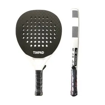 High Quality 18K Carbon Fiber Professional Padel Rackets for Intermediate Level