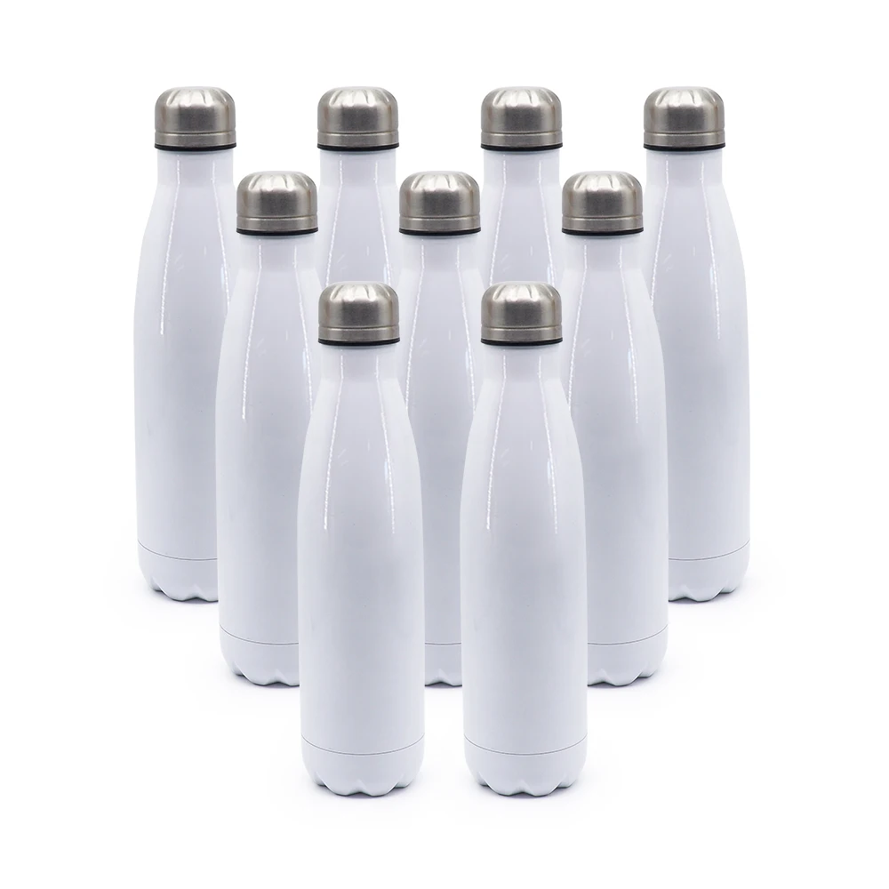 17oz 500ml custom logo sublimation thermo bottle cola flask shape vacuum water bottle for keep drinking