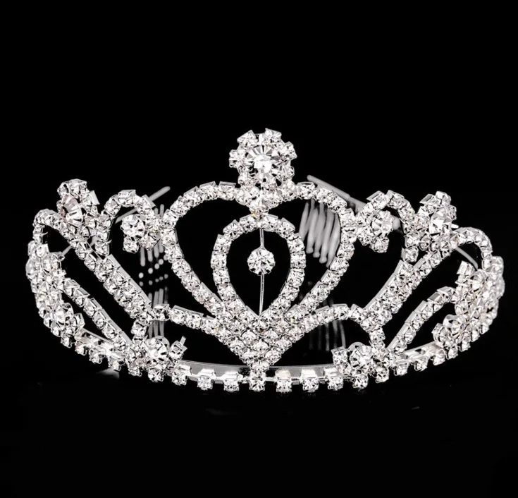 Manufacturers wholesale wedding bride headwear rhinestone crown hair accessories wedding accessories