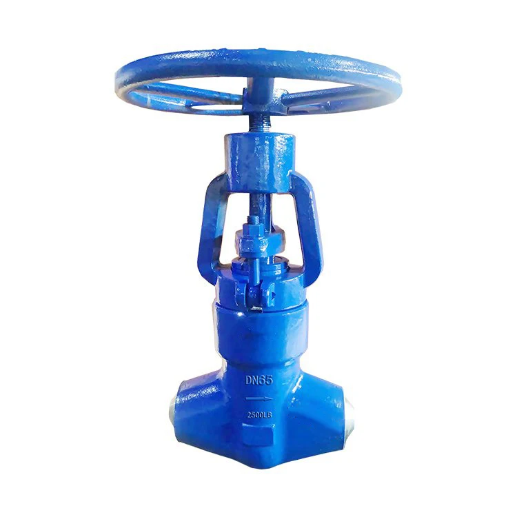 high temperature DN50 flange end pneumatic steam trap valve/Y type globe valve for drain steam power station