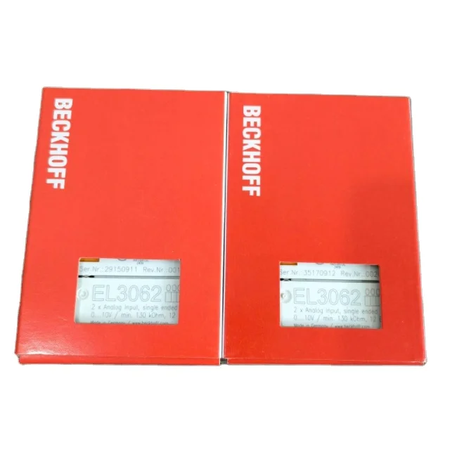 Beckhoff EL3062 EtherCAT 2-канальный аналоговый модуль ввода терминал