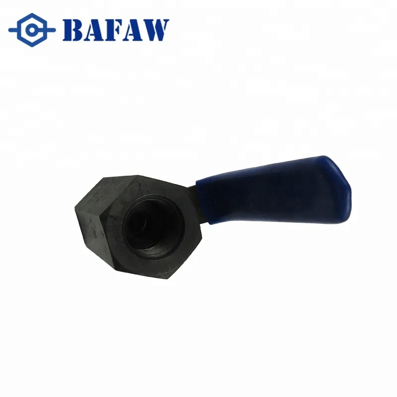 carbon steel 1pc hexagonal ball valve