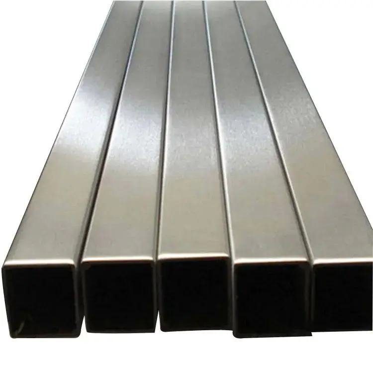 China factory welded price 201 grade 304 stainless steel square pipe sanitary fittings