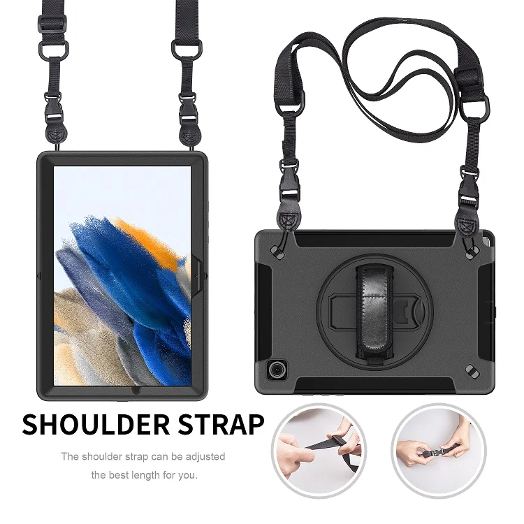 Customized Mixed Style Tablet Case Cover Shockproof Anti-Fall New Design Armor Tablet Case With Pen Holder, Kickstand, Strap