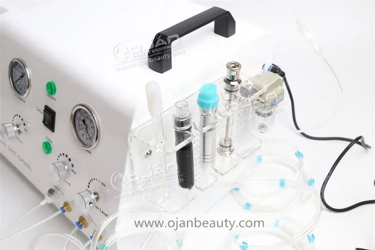 2023 4 in 1 Oxygen jet Water Peeling Oxygen Microdermabrasion Diamond Machine / H2O2 Oxygen Aqua Facial Jet Peel Machine