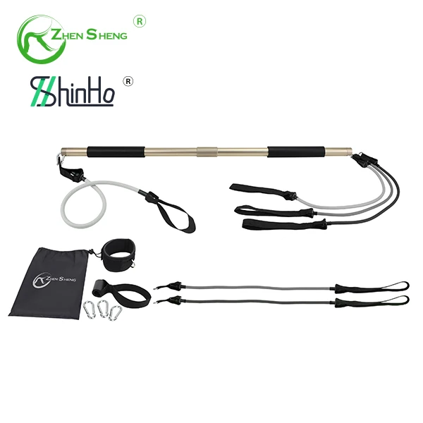 Zhensheng Portable Chest Expander Arm Pilates Stick Exercise