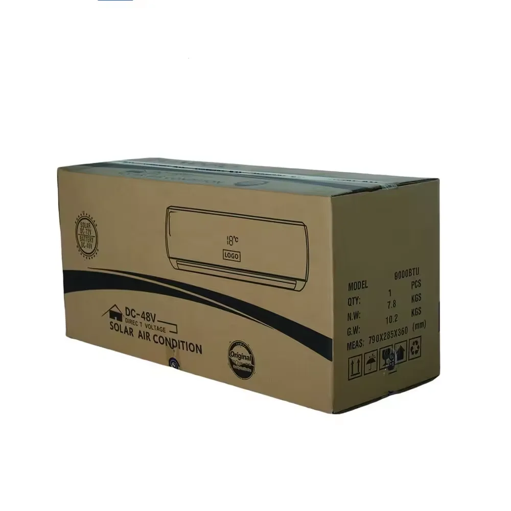 9000BTU 12000BTU 18000BTU DC48V Solar Air Conditioner DC Powered Air Conditioner Off Grid Solar Air Conditioning System