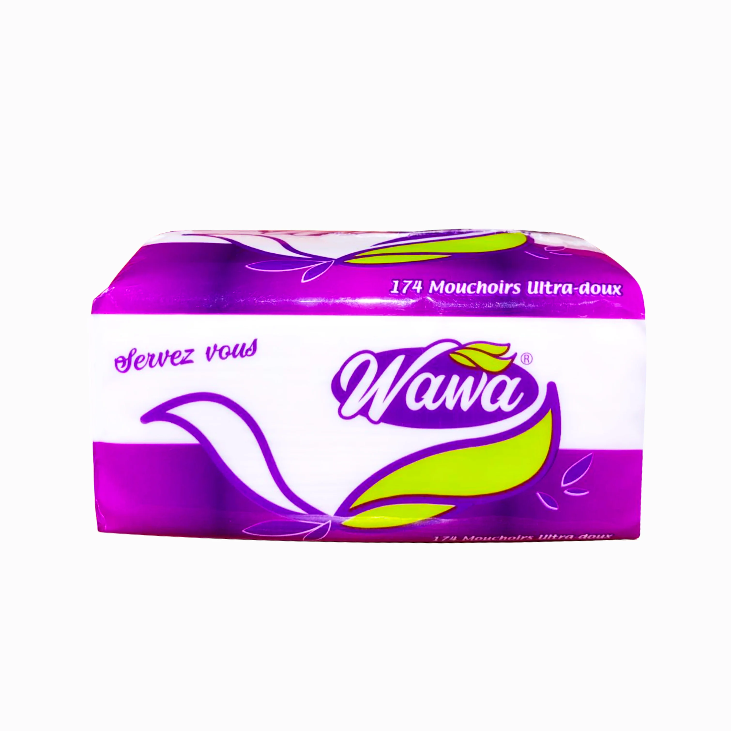 Natural organic bamboo travel facial tissue paper best soft tissue