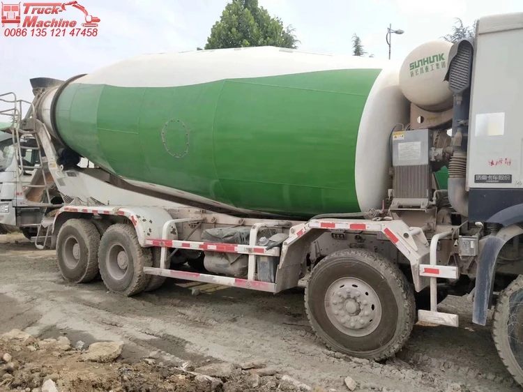 
For Sale Cement Truck Used 336HP Transit Concrete Mixer Truck 