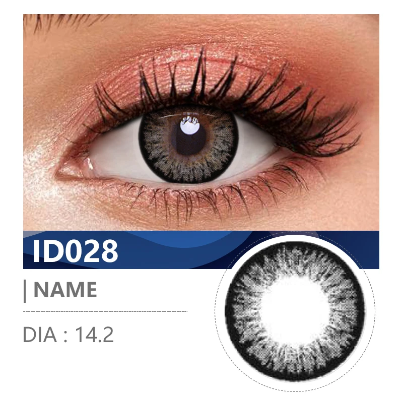 Soft Lens Magic eye New Euphoria Natural Green Eyes Illusion Wholesale Fashion Eye Colored Lentes de Contacto Contact Lenses