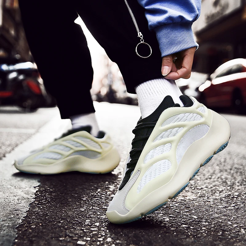 Оптовая продажа высококачественные светоотражающие кроссовки Yeezy 700 V3 Azael Alvah модные мужские спортивная обувь для