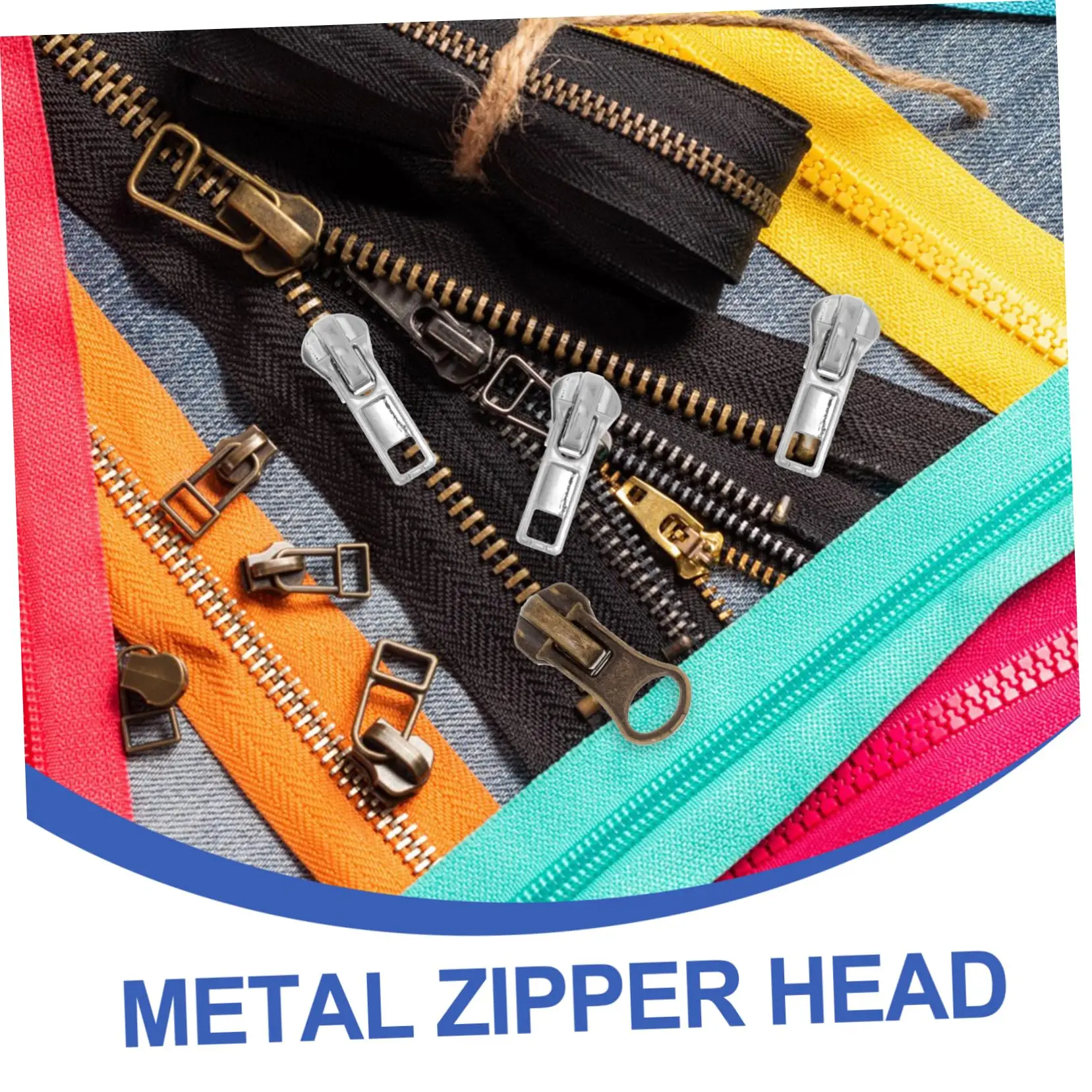 Garment Accessories Make Custom Zipper and Zippers Puller Head 3# 5# Zip Pull Custom Logo Zipper Puller and Sliders for Bags