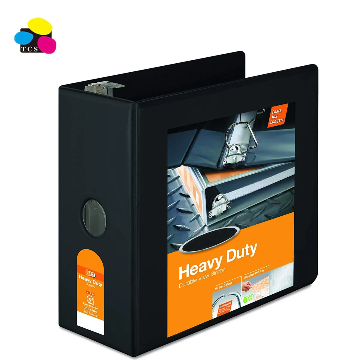 Chinese Factory Supplies 5 Inch 3 Ring Heavy Duty D Extra Large Clear View Binder for Home