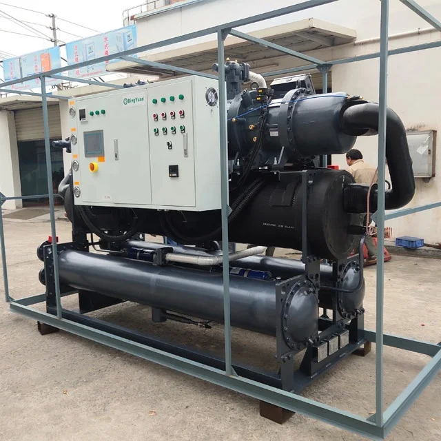 
280hp water cooled screw chiller for cooling industry 