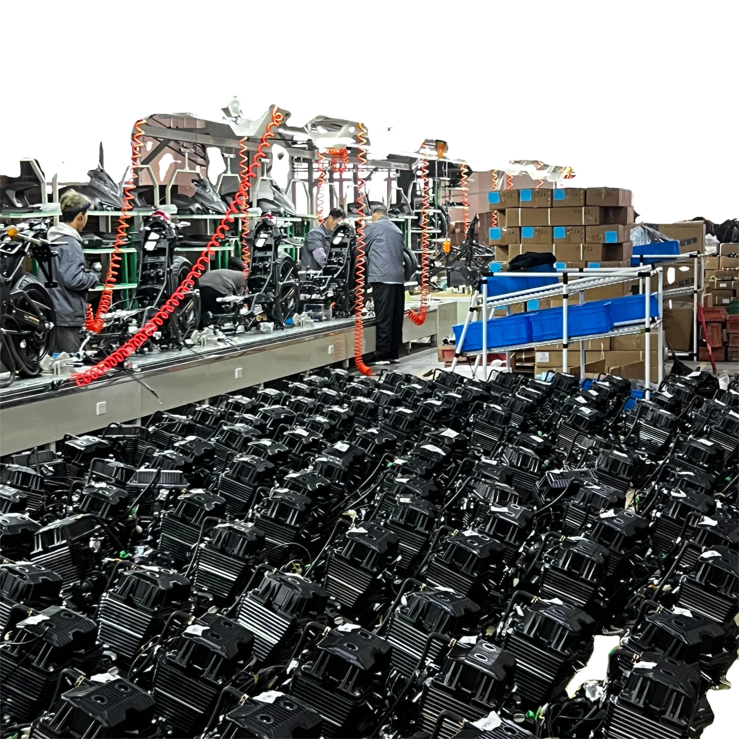 150CC HIGH SPEED GASOLINE SCOOTER ENGINE